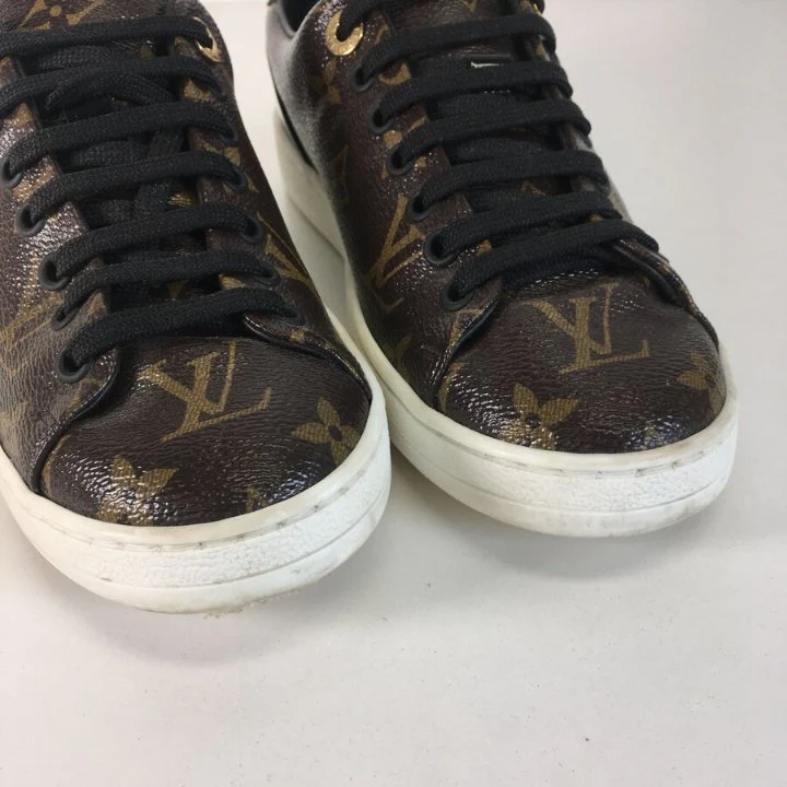 Louis Vuitton Frontrow Sneakers Sz 35.5 - Image 5