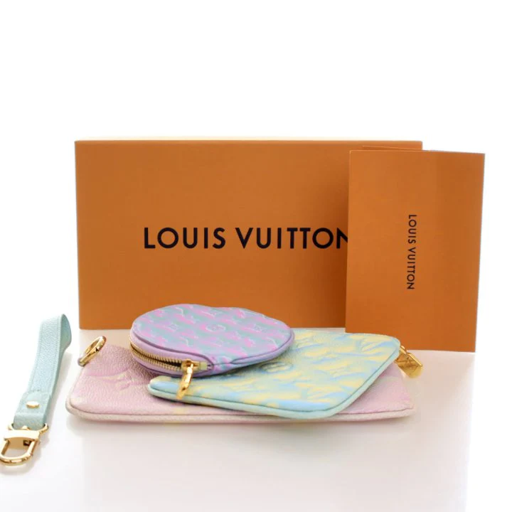 Louis Vuitton Monogram Empreinte Stardust Trio Pouch - Image 13