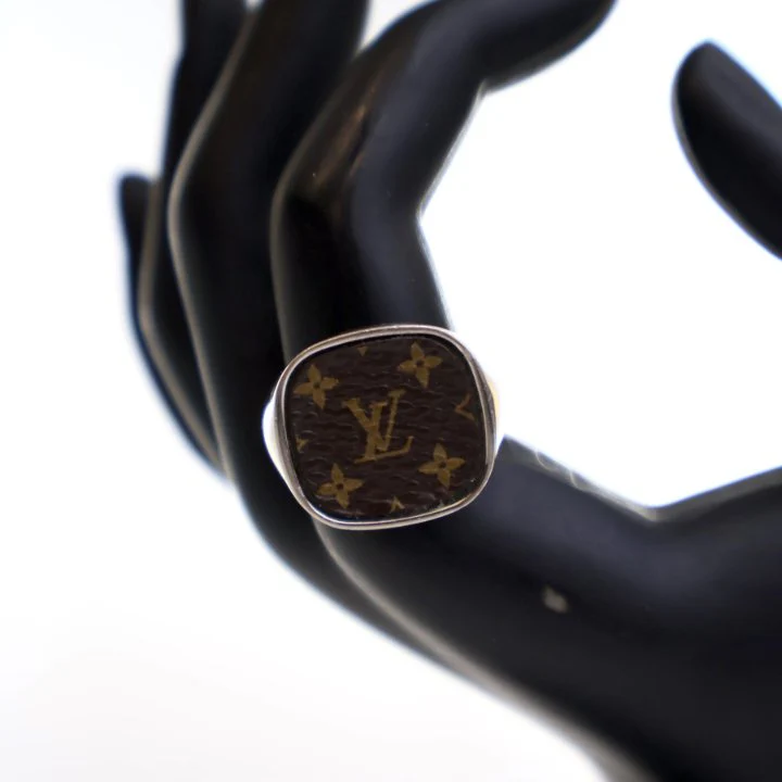 Louis Vuitton Monogram Ring Sz M - Image 2
