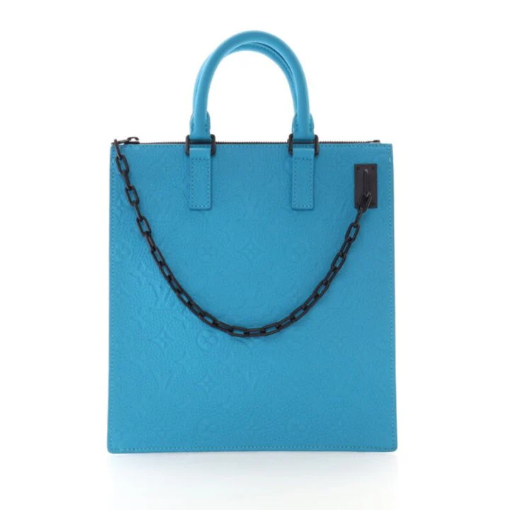 Louis Vuitton Monogram Taurillon Leather Sac Plat Cross Bag