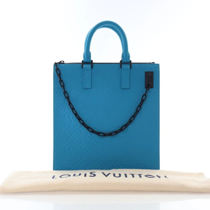 Louis Vuitton Monogram Taurillon Leather Sac Plat Cross Bag - Image 16