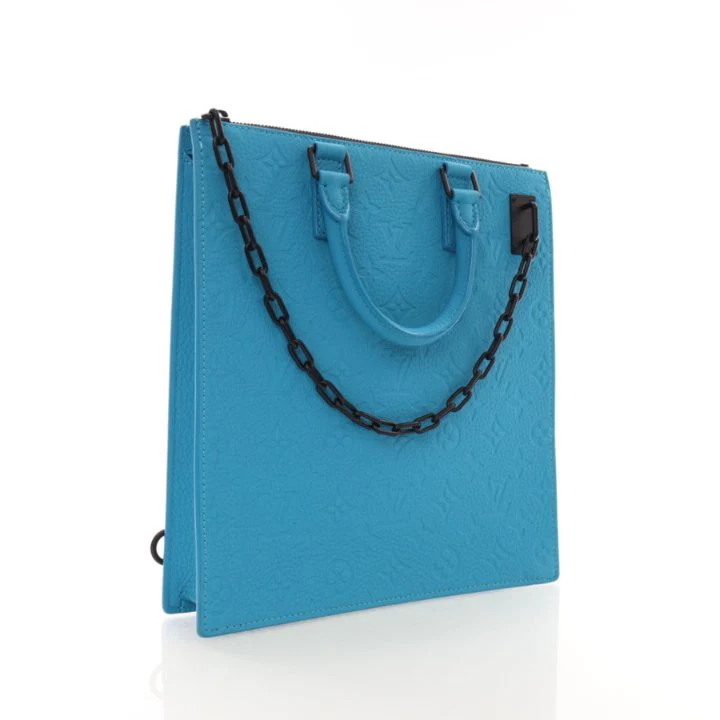 Louis Vuitton Monogram Taurillon Leather Sac Plat Cross Bag - Image 2