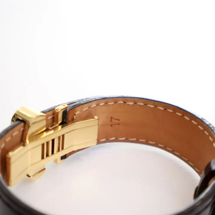 Louis Vuitton Vintage Monogram Vernis Wish Bracelet sz 17 - Image 9
