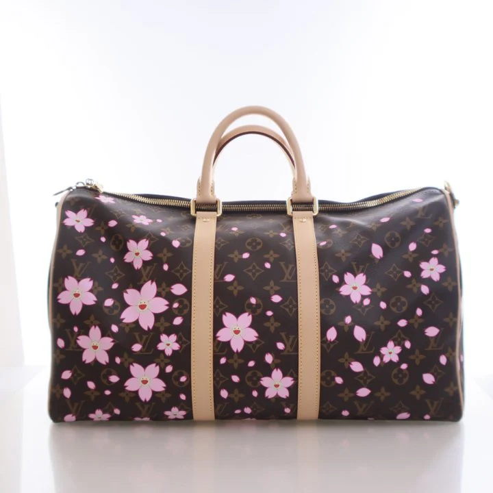 Louis Vuitton x Takashi Murakami Monogram Keepall Bandouliere 45 - Image 11