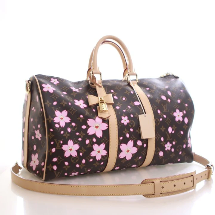 Louis Vuitton x Takashi Murakami Monogram Keepall Bandouliere 45 - Image 2