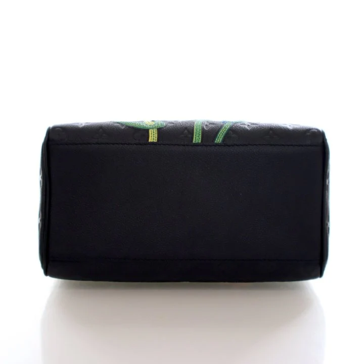 Louis Vuitton x Yayoi Kusama Monogram Empreinte Speedy Bandouliere 25 - Image 8
