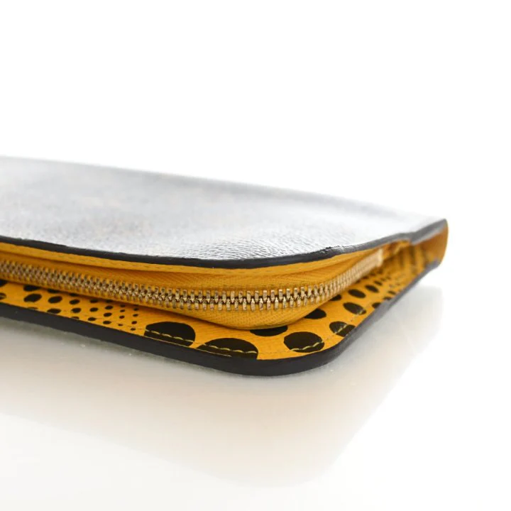 Louis Vuitton x Yayoi Kusama Pumpkin Dot Wallet - Image 7
