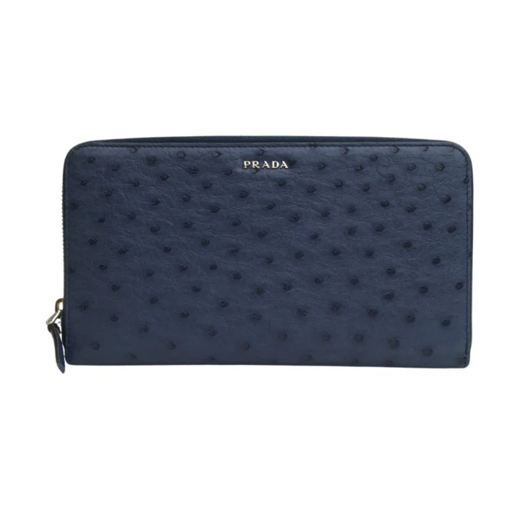 Prada Ostrich Wallet