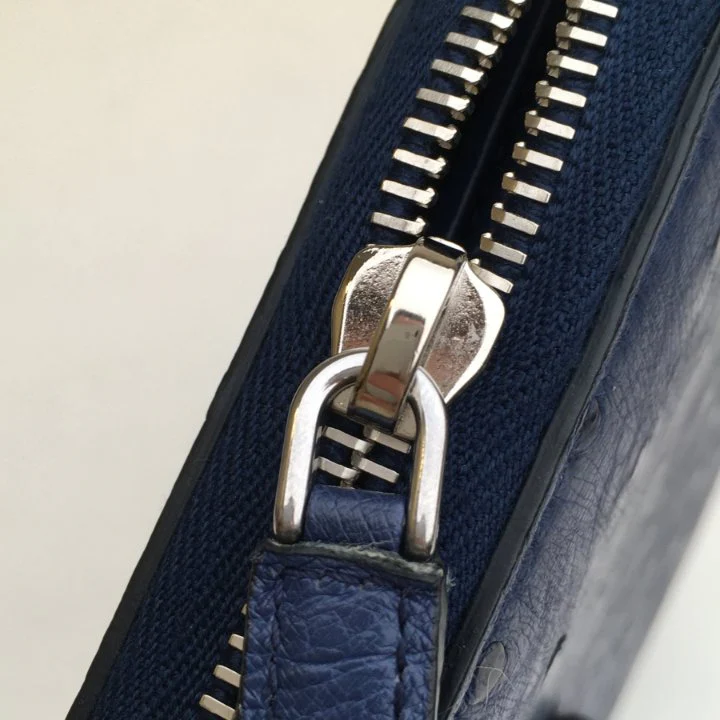 Prada Ostrich Wallet - Image 11