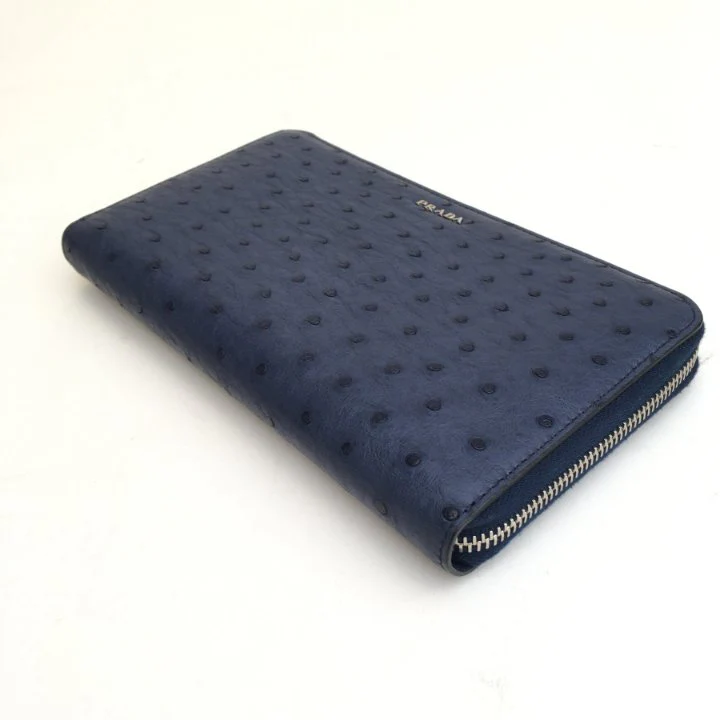 Prada Ostrich Wallet - Image 6