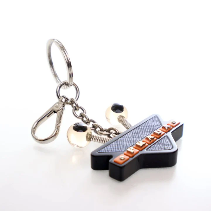 Prada Saffiano Robot Key Charm - Image 4