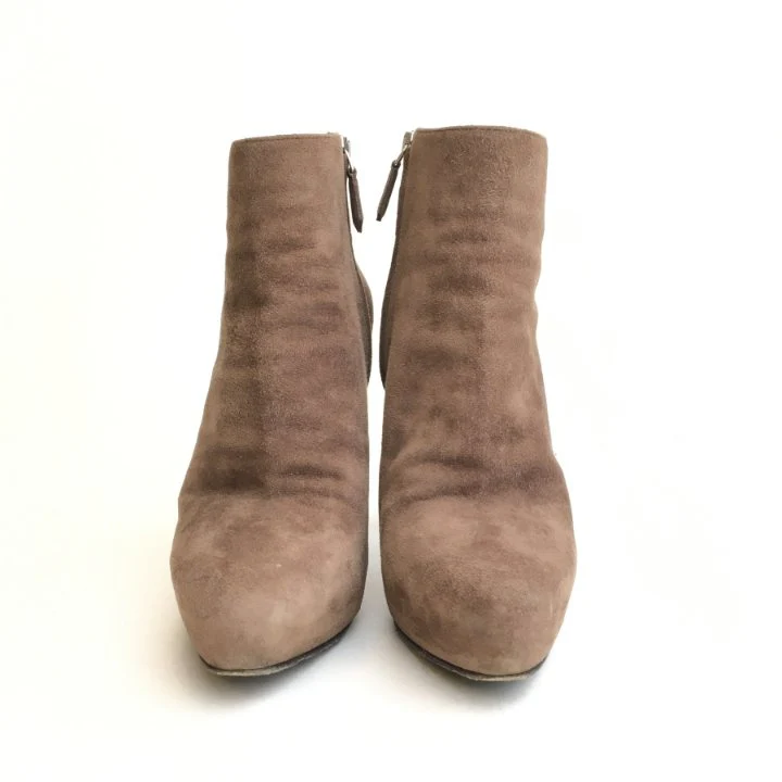 Prada Suede Booties Sz 37.5 - Image 5