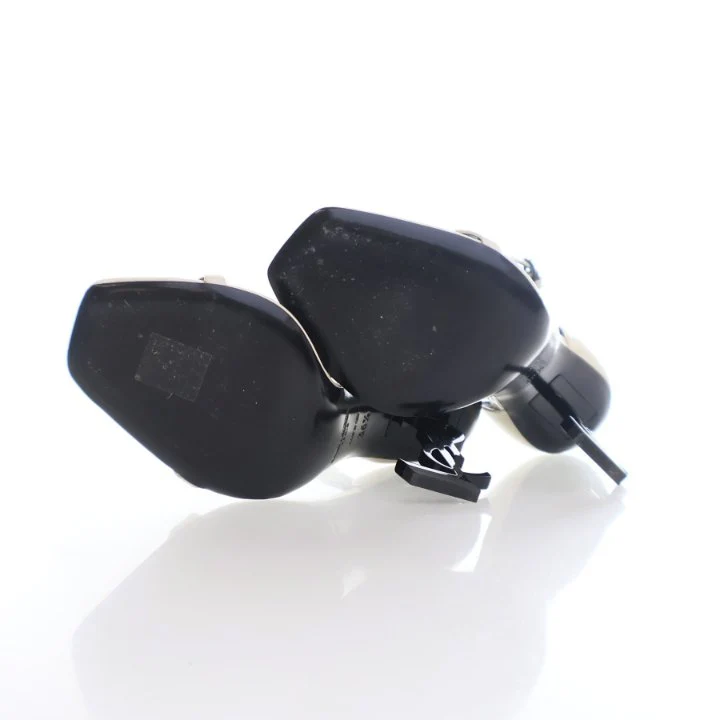 Saint Laurent Patent Opyum Heels Sz 36.5 - Image 5