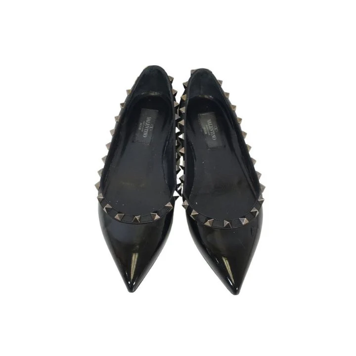 Valentino Rockstud Flats Sz 35.5